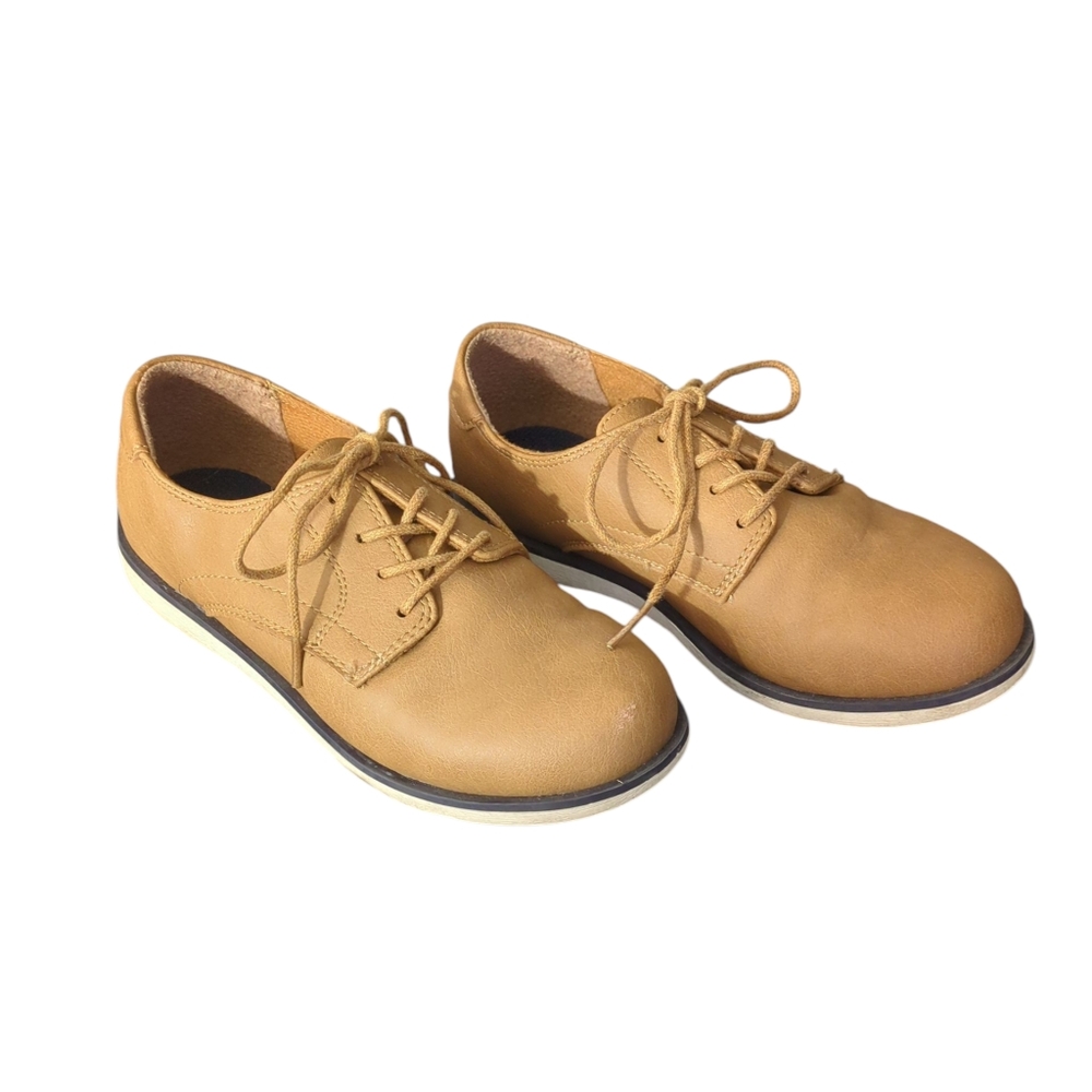 The Children's Place Tan Leather Men's Shoes Size 2
